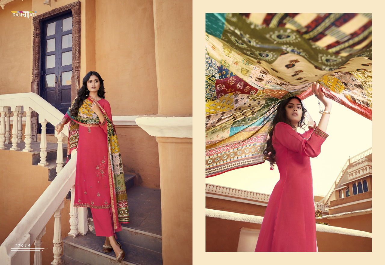 Rangati Shezan Fancy Wear Printed Designer Latest Salwar Suit Collection